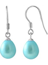 Pearline Srebrne kolczyki z perłami rozmiar: onesize. Szare kolczyki damskie Pearline, z perłą, srebrne, z zapięciem typu bigiel. Za 173.99 zł.