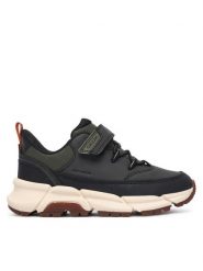 Geox Sneakersy J Flexyper Plus Boy B Abx J56LCA 0MEFU C0033 M Zielony ciemny. Zielone buty sportowe chłopięce Geox, ze skóry, bez zapięcia. Za 359.99 zł.