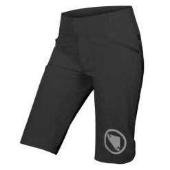 Spodenki rowerowe damskie Endura Singletrack Lite Short Sht. Czarne spodenki sportowe damskie ENDURA, na lato, xl, bez wzorów, z materiału, rowerowe. Za 349.99 zł.