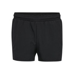 Szorty damskie Hummel Move Grid. Czarne spodenki sportowe damskie Hummel, xs, bez wzorów, na fitness i siłownię. Za 182.35 zł.