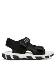 Calvin Klein Sandały Velcro Sandal V1B2-83321-1564 Beżowy. Brązowe sandały chłopięce Calvin Klein, z materiału, bez zapięcia. Za 349.99 zł.