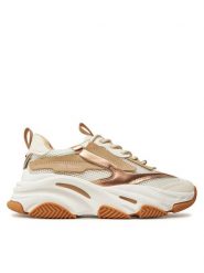 Steve Madden Sneakersy Possession-E SM19000033 Beżowy. Brązowe obuwie sportowe damskie Steve Madden, z materiału, bez zapięcia. Za 399.99 zł.