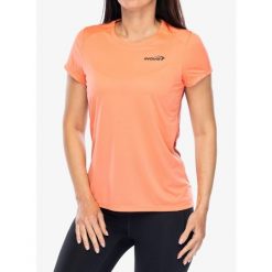 Koszulka biegowa damska Inov-8 Performance Short Sleeve. Czerwone koszulki sportowe damskie Inov-8, bez wzorów, bez ramiączek. Za 211.25 zł.