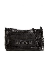 LOVE MOSCHINO Torebka JC4046PP1LLP100A Czarny. Czarne torebki klasyczne damskie Love Moschino, z tworzywa sztucznego, bez dodatków. Za 669.99 zł.