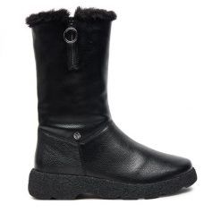 Botki Caprice. Czarne botki damskie Caprice, bez obcasa, na płaskiej podeszwie, bez zapięcia. Za 349.99 zł.
