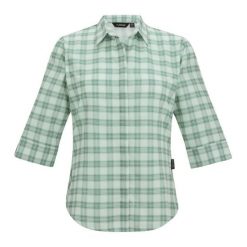 Damska Koszula W Kratę Keralin. Zielone koszule damskie Regatta, bez wzorów, casualowe, bez kołnierzyka, bez ramiączek. Za 150.99 zł.