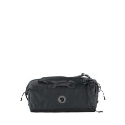 Torba Fjallraven Farden Duffel 80 - coal black. Czarne torby sportowe Fjällräven, bez wzorów. Za 989.00 zł.