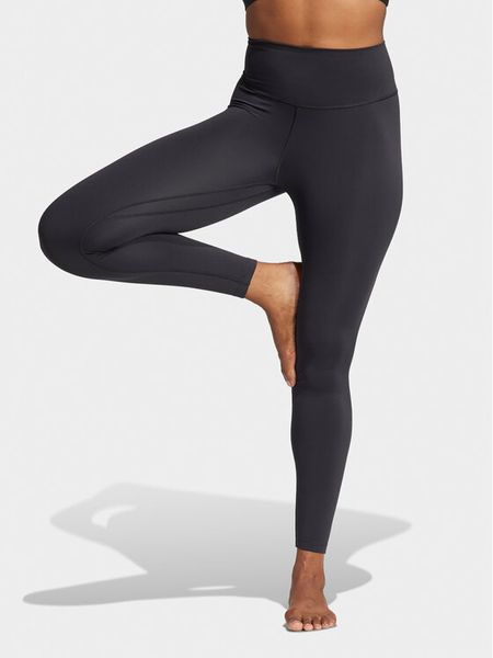 Adidas Legginsy All Me IL7324 Czarny Slim Fit. Czarne legginsy damskie Adidas, xs, bez wzorów, z syntetyku, na fitness i siłownię. Za 179.99 zł.