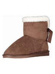 Geographical Norway Botki zimowe "Owisti" w kolorze brązowym rozmiar: 41. Brązowe botki damskie Geographical Norway, na zimę, z futra, bez obcasa, bez zapięcia. Za 86.99 zł.