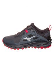 Mizuno Buty "Wave Mujin 8" w kolorze antracytowym do biegania rozmiar: 40,5. Czarne obuwie sportowe damskie Mizuno, z materiału, do biegania. Za 333.81 zł.