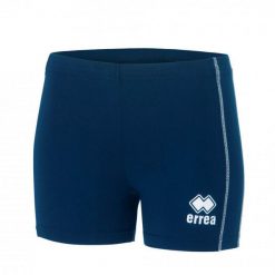 Damskie szorty sportowe Errea Premier, niebieskie. Niebieskie spodenki sportowe damskie ERREA, xl, bez wzorów, na fitness i siłownię. W wyprzedaży za 131.50 zł.