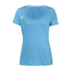 Koszulka damska Babolat Play Cap Sleeve Top. Niebieskie bluzki damskie BABOLAT, m, bez wzorów, bez kołnierzyka, bez ramiączek. Za 109.99 zł.