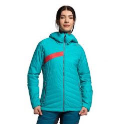 Kurtka hybrydowa damska CMP 32Z4236. Niebieskie kurtki damskie CMP, na zimę, s, bez wzorów, bez kaptura. Za 299.99 zł.