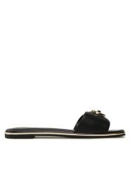 Aldo Klapki Bellenor 13567246 Czarny. Czarne klapki damskie ALDO, bez wzorów, ze skóry, bez obcasa, bez zapięcia. Za 279.99 zł.