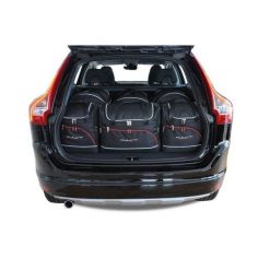 Torby Do Bagażnika Volvo Xc60 2008-2017 6Szt Kjust. Czarne torby podróżne KJUST, bez wzorów. Za 1,741.00 zł.