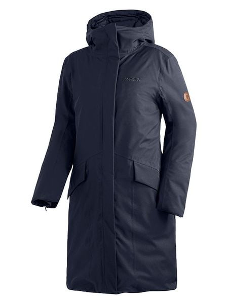 Maier Sports Płaszcz funkcyjny "Alberte 2.1" w kolorze granatowy rozmiar: 36. Niebieskie płaszcze damskie Maier Sports, bez wzorów, bez kaptura. Za 568.34 zł.