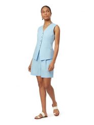 Scotch & Soda Kamizelka w kolorze błękitnym rozmiar: L. Niebieskie kamizelki damskie Scotch & Soda, l, bez wzorów, bez kaptura. Za 187.95 zł.