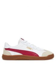 Puma Sneakersy Club 5v5 SD 395104 15 Biały. Białe obuwie sportowe damskie Puma, ze skóry, bez zapięcia. Za 179.99 zł.