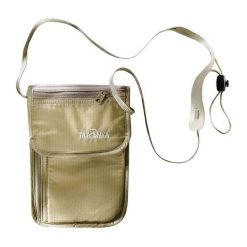 Saszetka Tatonka Skin Neck Pouch. Brązowe nerki i saszetki damskie Tatonka, bez wzorów. Za 73.99 zł.