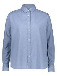Pepe Jeans Koszula w kolorze niebieskim rozmiar: XL. Niebieskie koszule damskie Pepe Jeans, xl, bez wzorów, z bawełny, bez kołnierzyka, bez ramiączek. Za 127.65 zł.