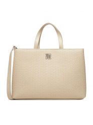 Nine West Torebka CEO-HAMPSHIRE-III-LDA8174 Écru. Torebki klasyczne damskie Nine West, z materiału, bez dodatków. Za 249.99 zł.