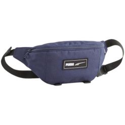 Saszetka Puma Deck Waist Bag. Niebieskie nerki i saszetki damskie Puma, bez wzorów, z materiału. Za 79.00 zł.