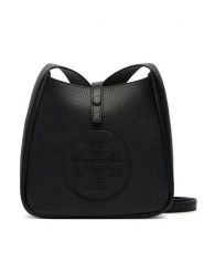 Tory Burch Torebka 185793 Czarny. Czarne listonoszki damskie Tory Burch, bez wzorów, ze skóry, bez dodatków. Za 1,504.00 zł.