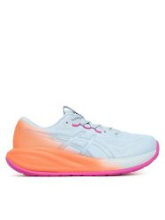 Asics Buty do biegania Gel-Cumulus 28 1012B986 Niebieski. Niebieskie obuwie sportowe damskie Asics, z meshu, bez zapięcia, do biegania. Za 719.99 zł.