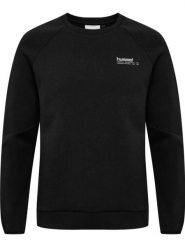 Bluza z okrągłym dekoltem Hummel Tech Fleece Regular. Czarne bluzy damskie Hummel, na jesień, m, bez wzorów, z bawełny, bez kaptura. Za 264.75 zł.