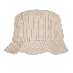 Sztruksowa Czapka Z Daszkiem. Białe czapki z daszkiem damskie FLEXFIT, bez wzorów, ze sztruksu. Za 120.99 zł.