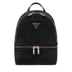 Plecak Guess. Czarne plecaki Guess, z aplikacjami. Za 449.99 zł.