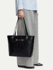 MEXX Torebka EO-MEXX-L-026-10 Czarny. Czarne shopper bag Mexx, bez wzorów, ze skóry, bez dodatków. Za 229.99 zł.