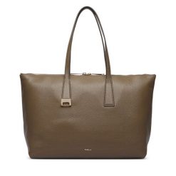 Torebka Furla. Brązowe torebki klasyczne damskie Furla, bez dodatków. Za 1,709.00 zł.