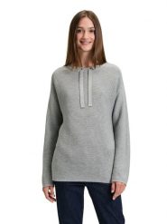 Betty Barclay Sweter w kolorze szarym rozmiar: 44. Szare swetry klasyczne damskie Betty Barclay, ze splotem, bez kołnierzyka. Za 130.99 zł.