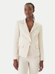 Rinascimento Marynarka CFC0128649003 Beżowy Slim Fit. Brązowe marynarki i żakiety damskie Rinascimento, m, bez wzorów, z syntetyku. Za 749.99 zł.