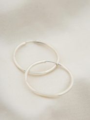 Lodie Silver Srebrne kolczyki-kreole rozmiar: onesize. Szare kolczyki damskie Lodie Silver, srebrne. Za 140.95 zł.
