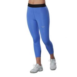 Damskie legginsy 3/4 Mizuno Core Impulse. Niebieskie legginsy damskie Mizuno, l, bez wzorów, z materiału. Za 231.15 zł.