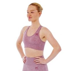 Xtreme Sportswear damski top sportowy Różowy. Czerwone biustonosze sportowe damskie XTREME SOCKSWEAR, s, bez wzorów, bez ramiączek, na fitness i siłownię. Za 125.82 zł.