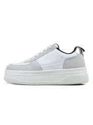 GAP Sneakersy "Paradise IV" w kolorze srebrno-białym rozmiar: 40. Białe obuwie sportowe damskie GAP, bez zapięcia. Za 140.86 zł.