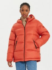 Napapijri Kurtka zimowa A-Box Logo NP0A4HZ2 Czerwony Regular Fit. Czerwone kurtki damskie Napapijri, na zimę, xs, bez wzorów, z syntetyku, bez kaptura. Za 769.99 zł.