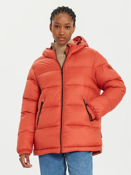 Napapijri Kurtka zimowa A-Box Logo NP0A4HZ2 Czerwony Regular Fit. Czerwone kurtki damskie Napapijri, na zimę, xs, bez wzorów, z syntetyku, bez kaptura. Za 659.99 zł.