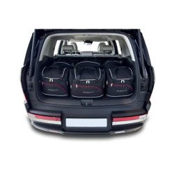 Torby Do Bagażnika Hyundai Santa Fe 2023+ 6Szt Kjust. Czarne torby podróżne KJUST, bez wzorów. Za 1,831.00 zł.