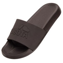 Kubota Klapki Basenowe Basic Plain. Brązowe klapki damskie Kubota, bez wzorów, bez obcasa, bez zapięcia. Za 99.99 zł.