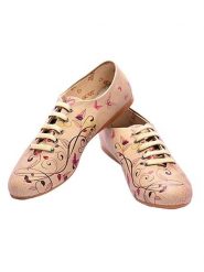 Goby Skórzane sneakersy w kolorze beżowym rozmiar: 40. Brązowe obuwie sportowe damskie Goby, bez zapięcia. Za 173.99 zł.