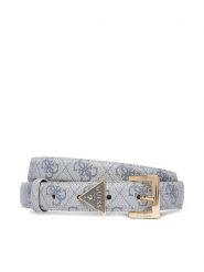 Guess Pasek Damski BW9291 P5425 Szary. Szare paski damskie Guess, z aplikacjami, ze skóry. Za 199.99 zł.