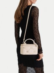 Nine West Torebka EO-Delancey Moon-KS2575-1 Écru. Kuferki damskie Nine West, bez wzorów, z materiału, bez dodatków. Za 259.99 zł.