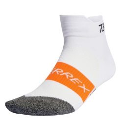 Skarpety Terrex Heat.Rdy Trail Running Speed Ankle. Białe skarpetki damskie Adidas, bez wzorów. Za 64.95 zł.