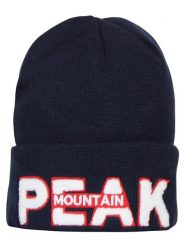 Peak Mountain Czapka "Marc" w kolorze granatowym rozmiar: onesize. Niebieskie czapki damskie Peak Mountain, bez wzorów. Za 82.44 zł.