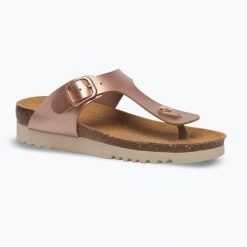 Japonki damskie Scholl Boa Vista Med. Czerwone klapki damskie Scholl, bez wzorów, z materiału, bez obcasa, bez zapięcia. Za 229.99 zł.