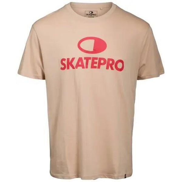 Odzież T-shirts unisex SkatePro Koszulka - S - Cuban Sand. Brązowa bluzki damskie SKATEPRO, s, bez wzorów, z materiału, bez kołnierzyka, bez ramiączek. Za 119.99 zł.